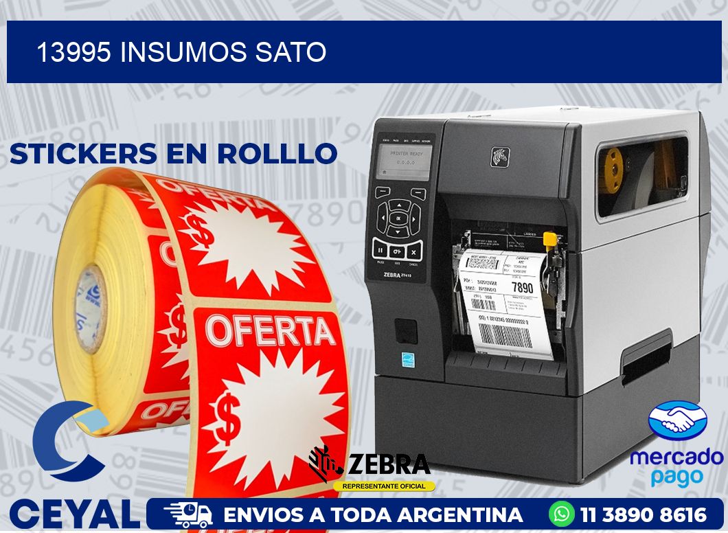13995 INSUMOS SATO