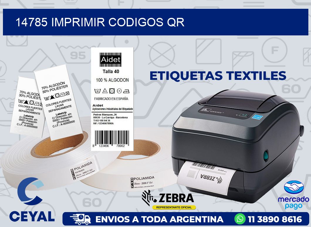 14785 IMPRIMIR CODIGOS QR