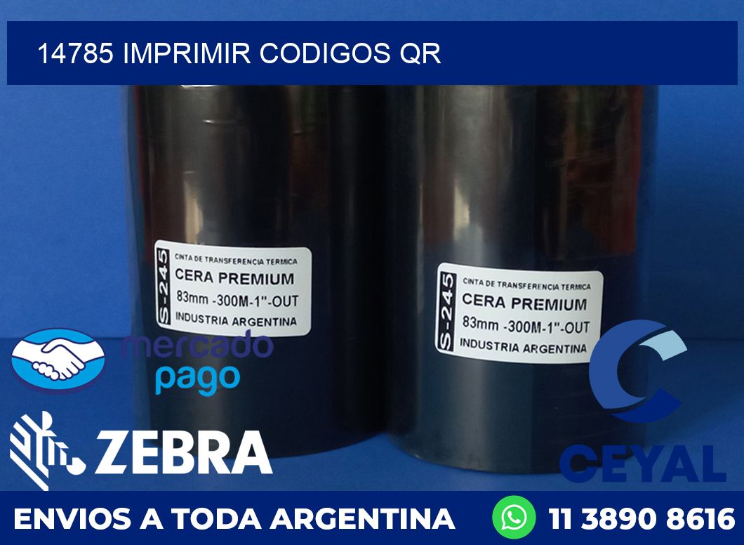 14785 IMPRIMIR CODIGOS QR
