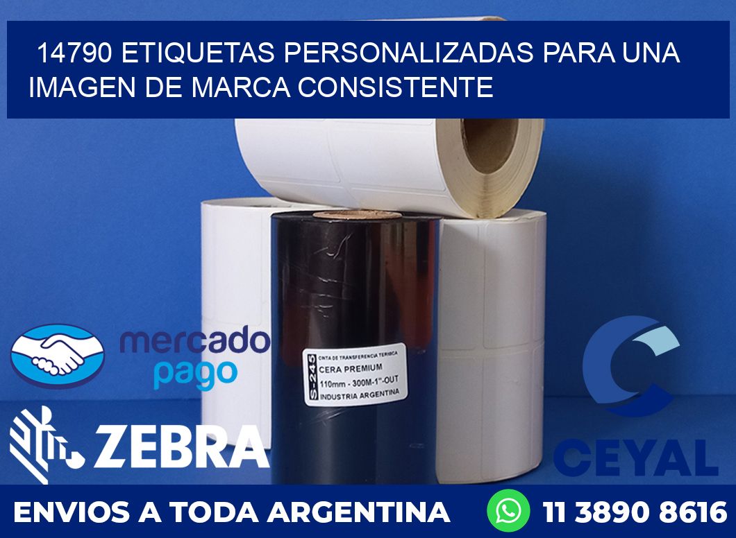 14790 ETIQUETAS PERSONALIZADAS PARA UNA IMAGEN DE MARCA CONSISTENTE