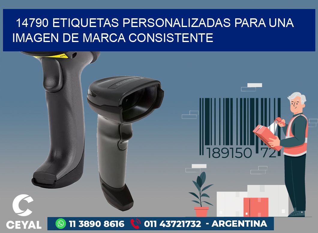 14790 ETIQUETAS PERSONALIZADAS PARA UNA IMAGEN DE MARCA CONSISTENTE