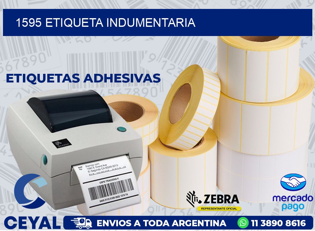 1595 ETIQUETA INDUMENTARIA