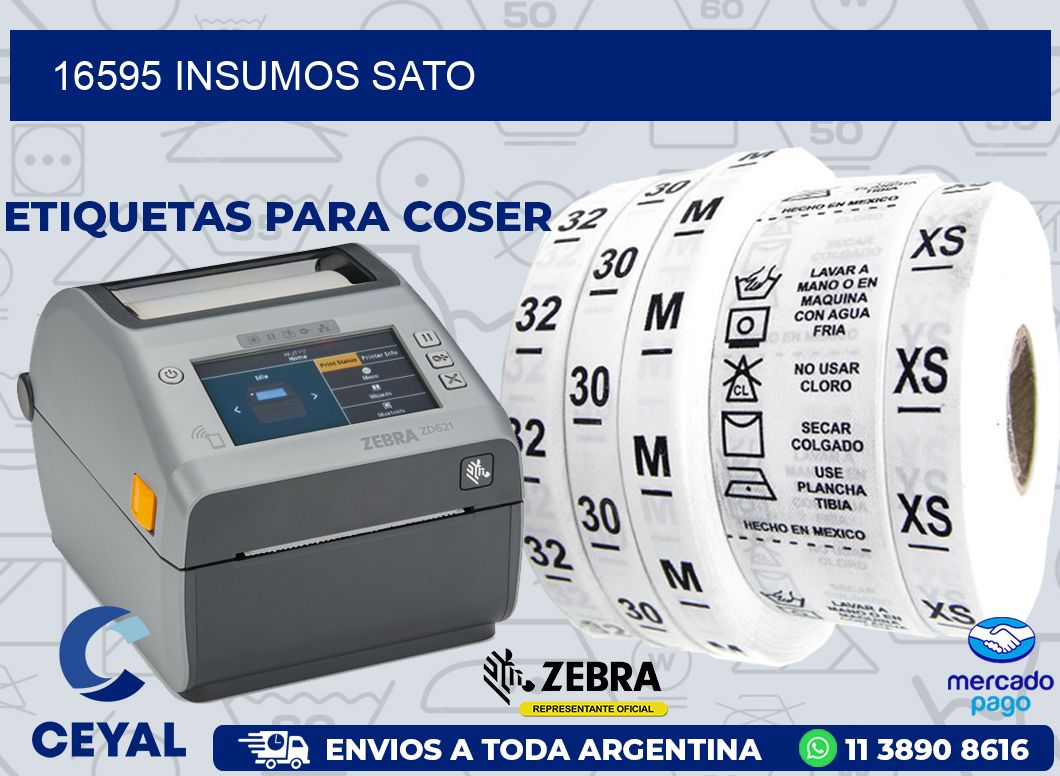 16595 INSUMOS SATO