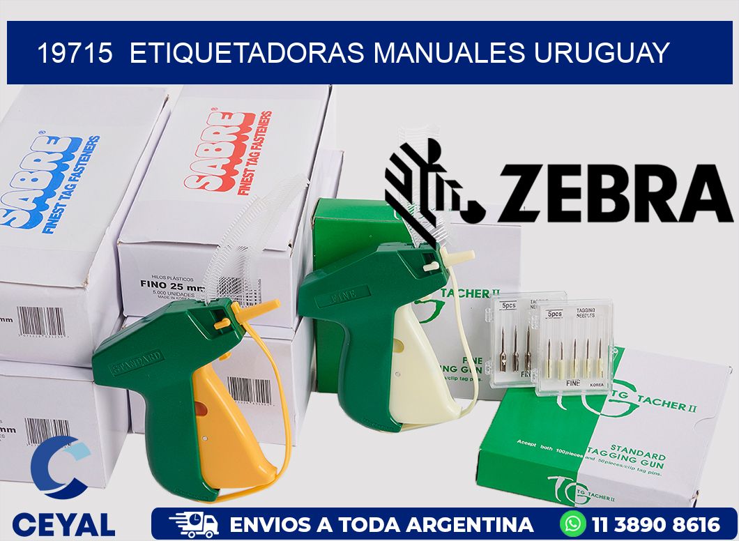 19715  ETIQUETADORAS MANUALES URUGUAY