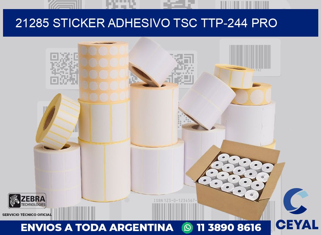 21285 STICKER ADHESIVO TSC TTP-244 PRO