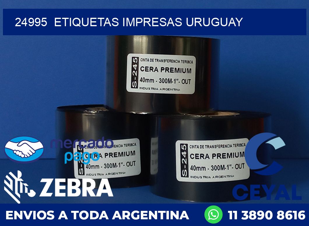 24995 ETIQUETAS IMPRESAS URUGUAY