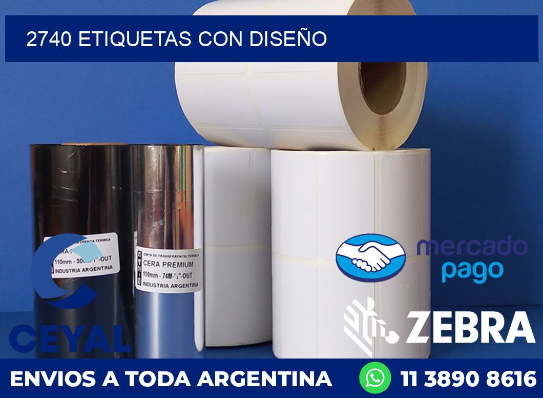 2740 ETIQUETAS CON DISEÑO