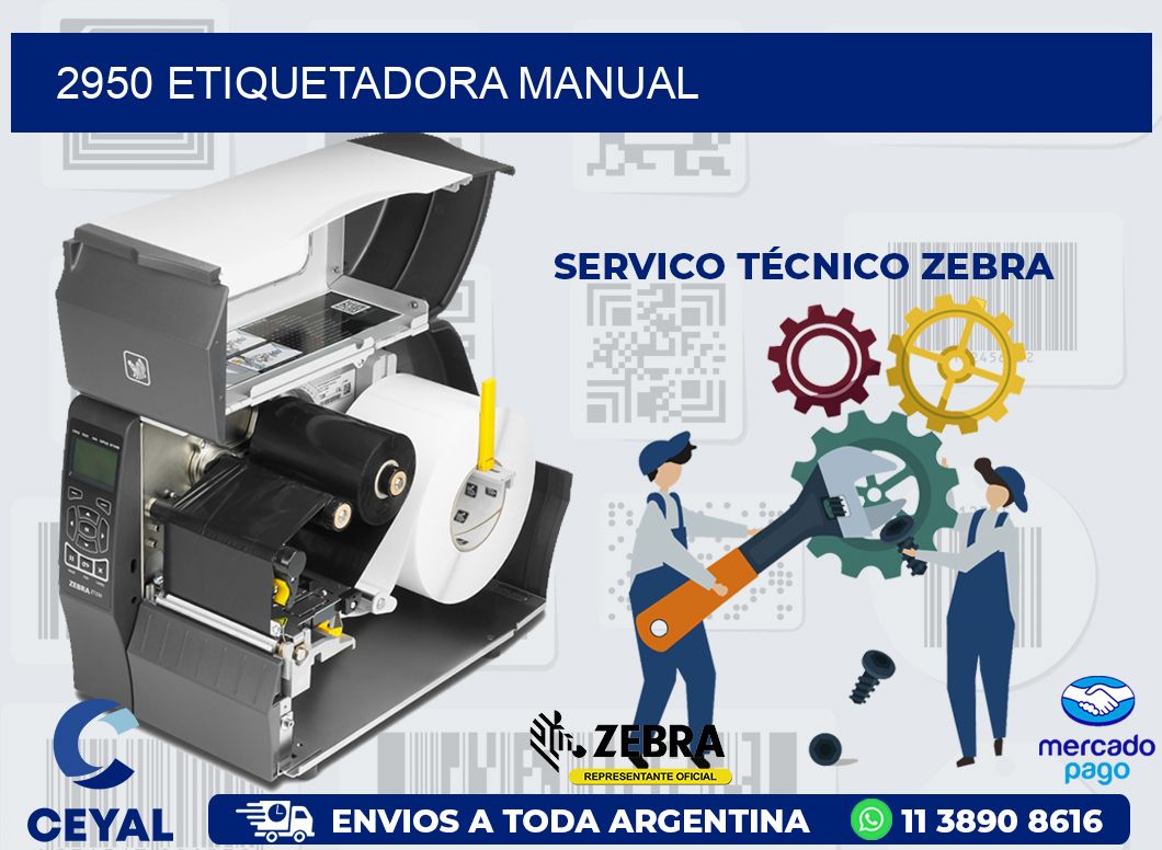 2950 ETIQUETADORA MANUAL
