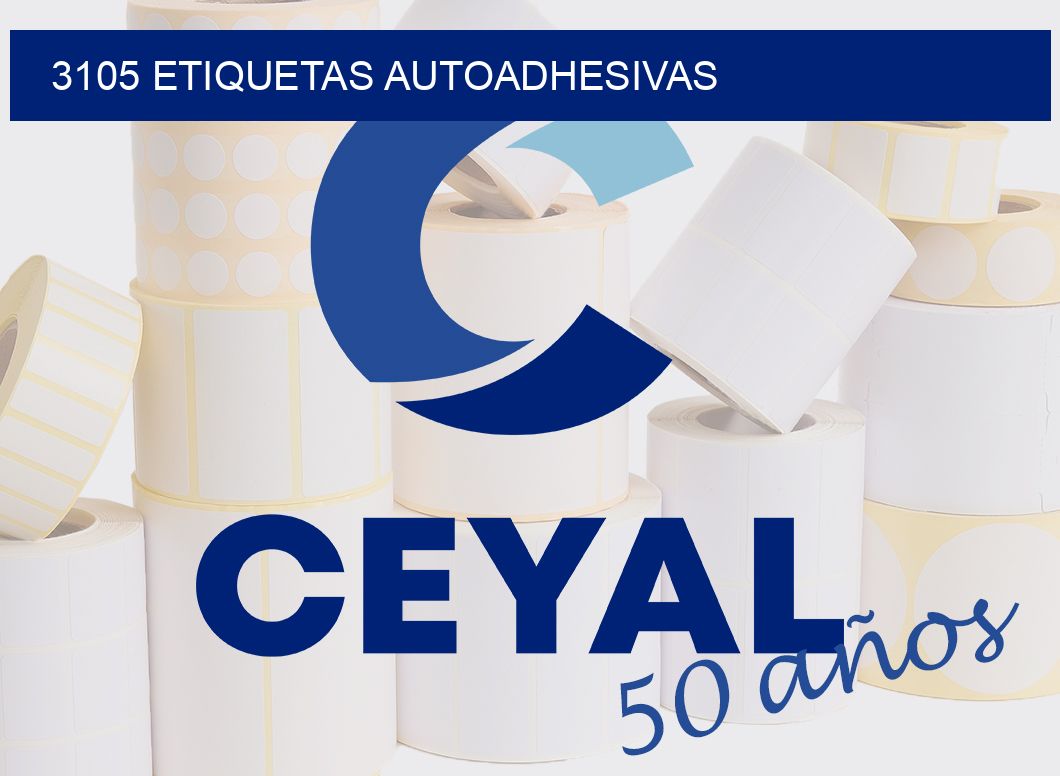 3105 ETIQUETAS AUTOADHESIVAS