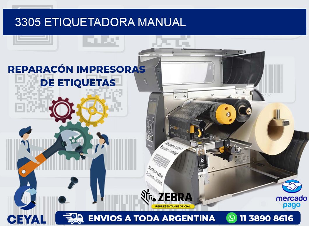 3305 ETIQUETADORA MANUAL