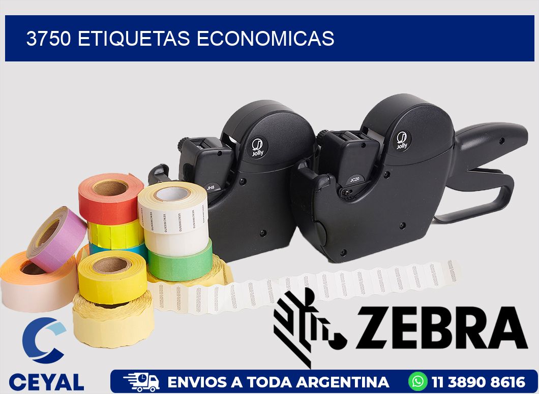 3750 ETIQUETAS ECONOMICAS