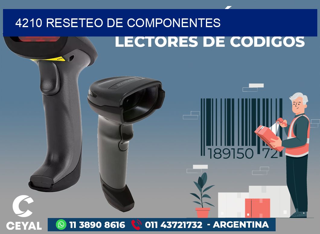 4210 RESETEO DE COMPONENTES