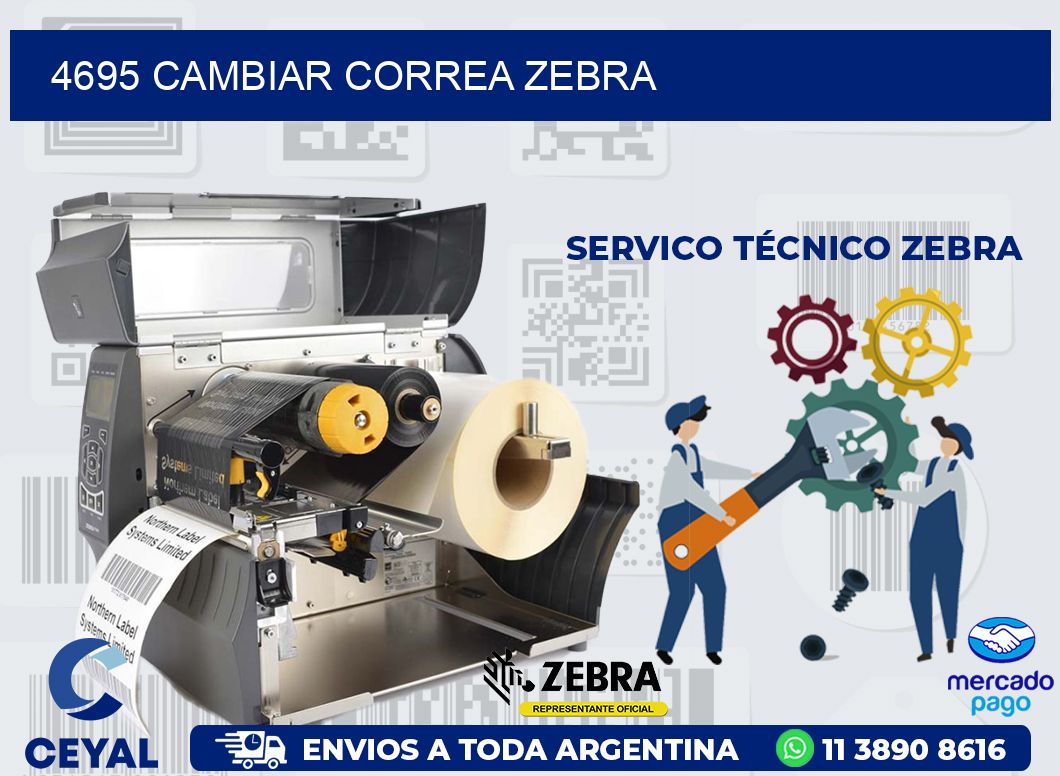 4695 CAMBIAR CORREA ZEBRA
