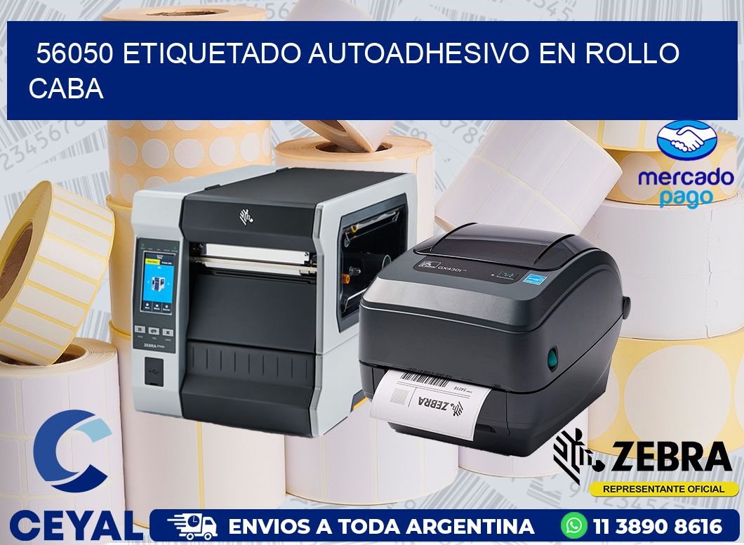56050 ETIQUETADO AUTOADHESIVO EN ROLLO CABA