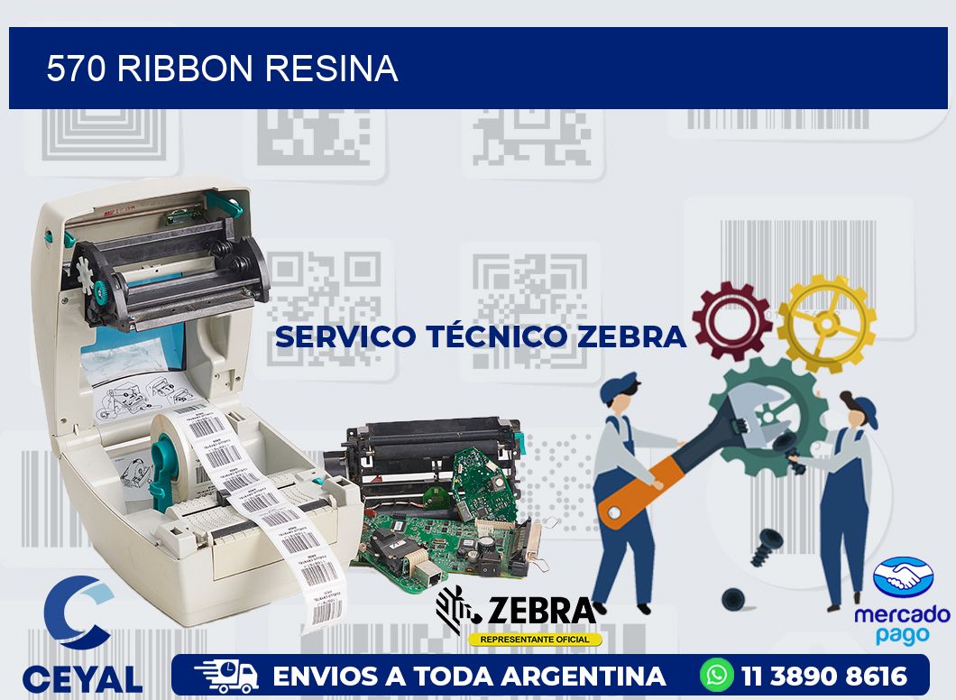570 RIBBON RESINA