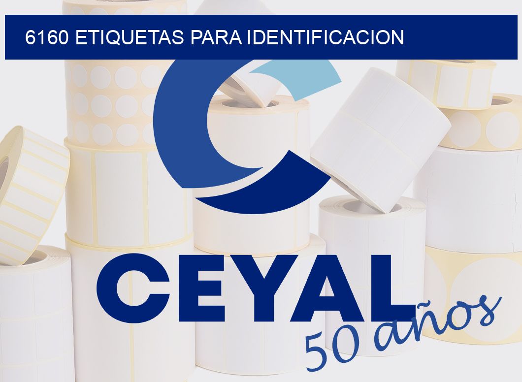 6160 ETIQUETAS PARA IDENTIFICACION
