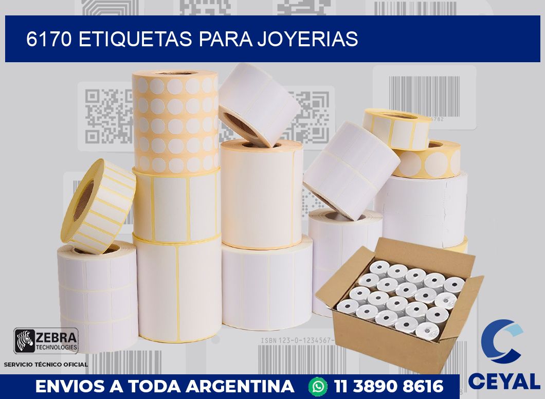 6170 ETIQUETAS PARA JOYERIAS