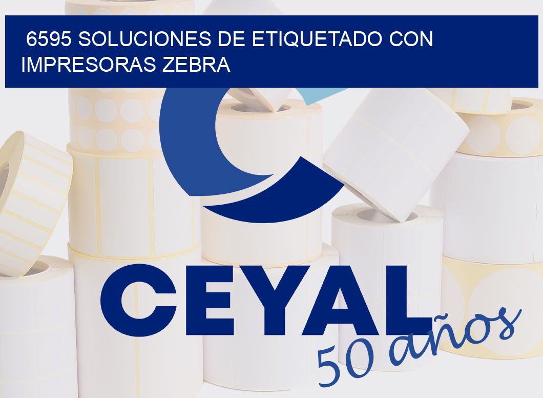 6595 SOLUCIONES DE ETIQUETADO CON IMPRESORAS ZEBRA