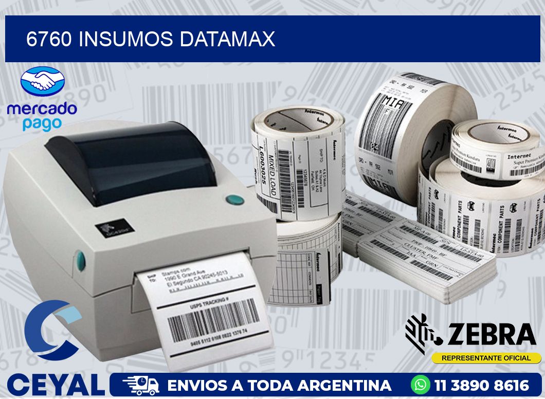 6760 INSUMOS DATAMAX
