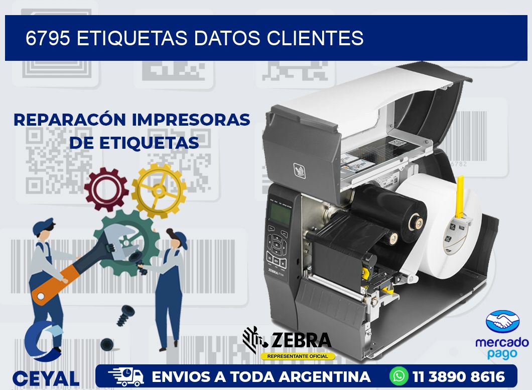 6795 ETIQUETAS DATOS CLIENTES