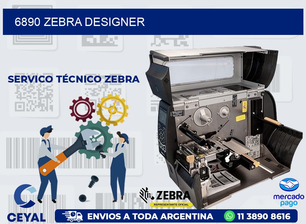 6890 ZEBRA DESIGNER