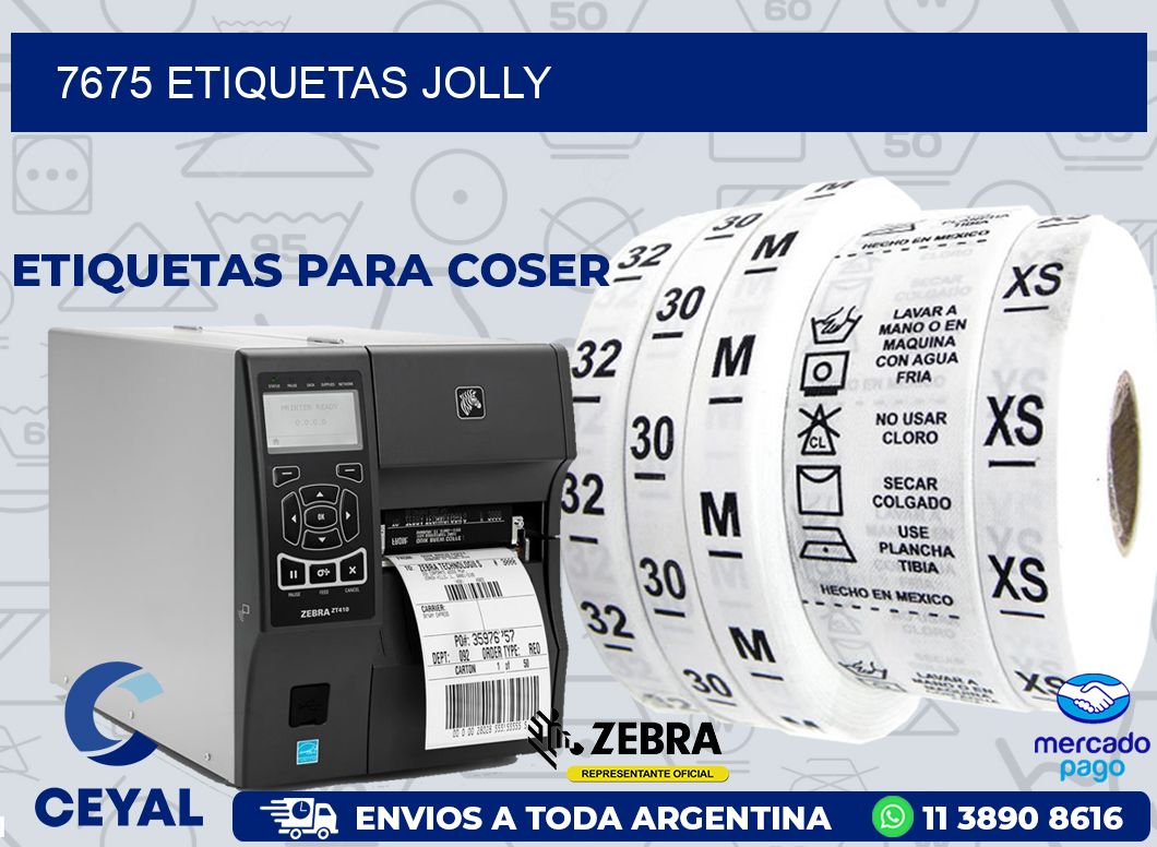 7675 ETIQUETAS JOLLY