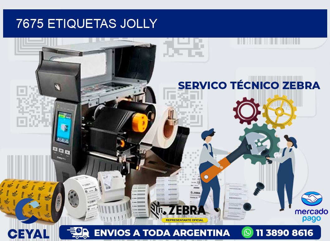 7675 ETIQUETAS JOLLY
