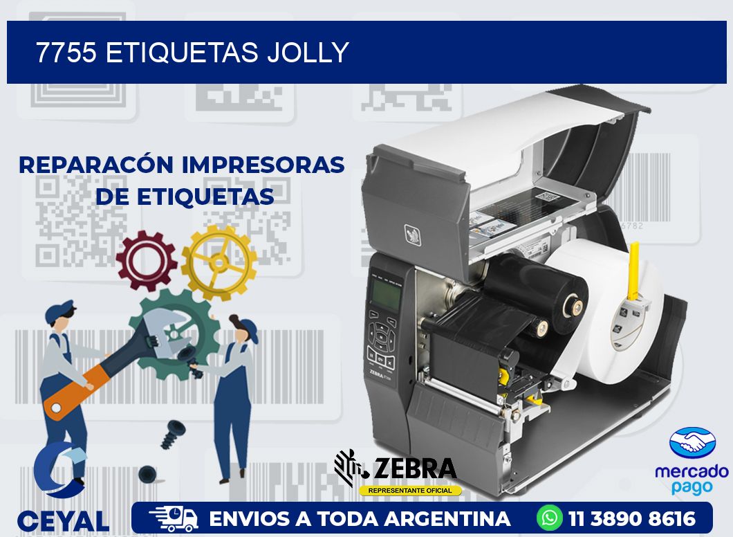 7755 ETIQUETAS JOLLY