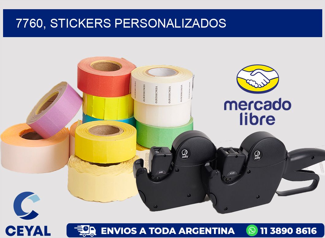 7760, stickers personalizados