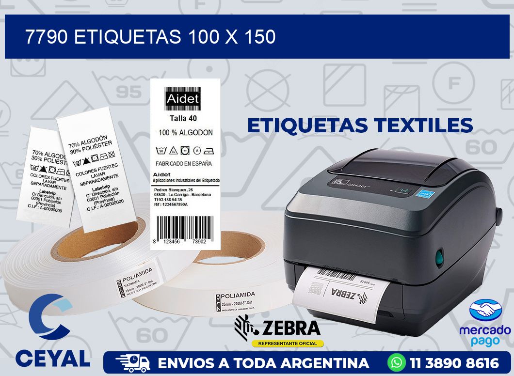 7790 ETIQUETAS 100 X 150