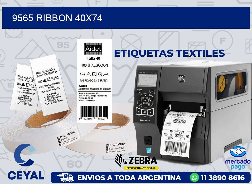 9565 RIBBON 40X74