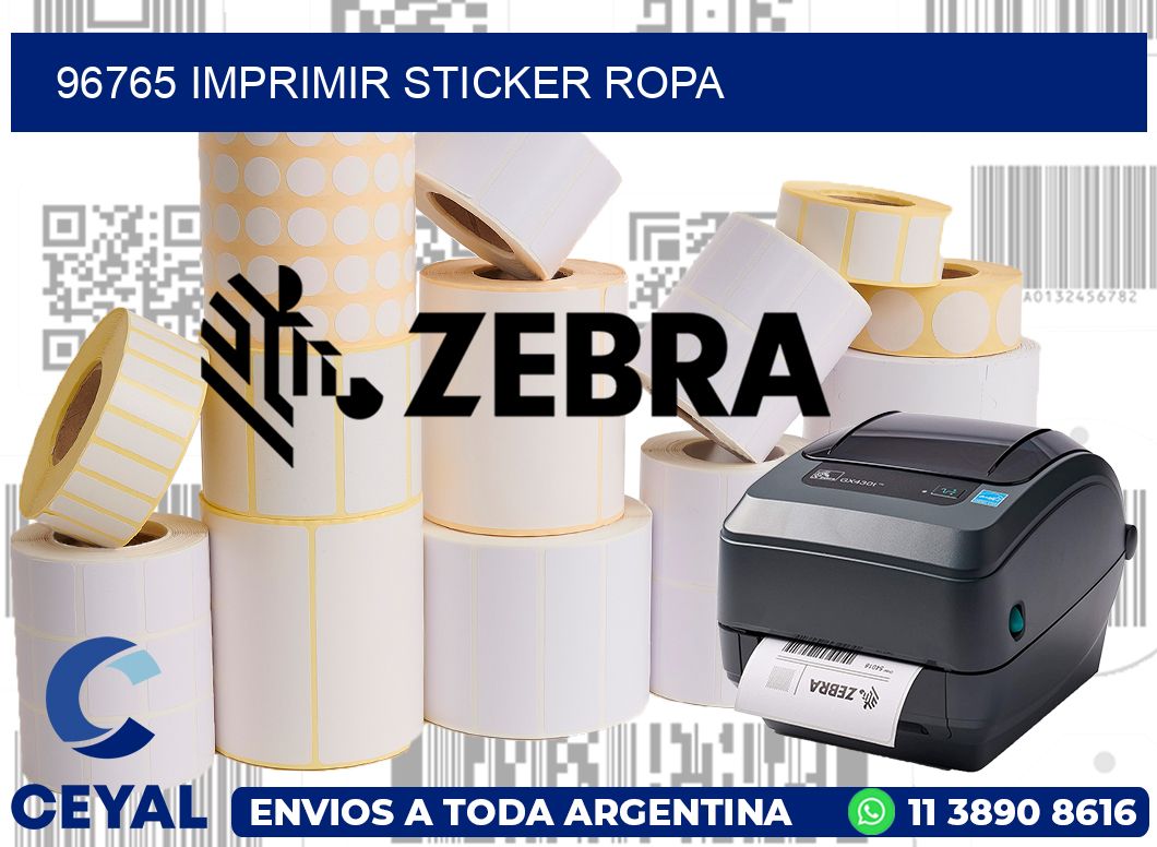 96765 IMPRIMIR STICKER ROPA