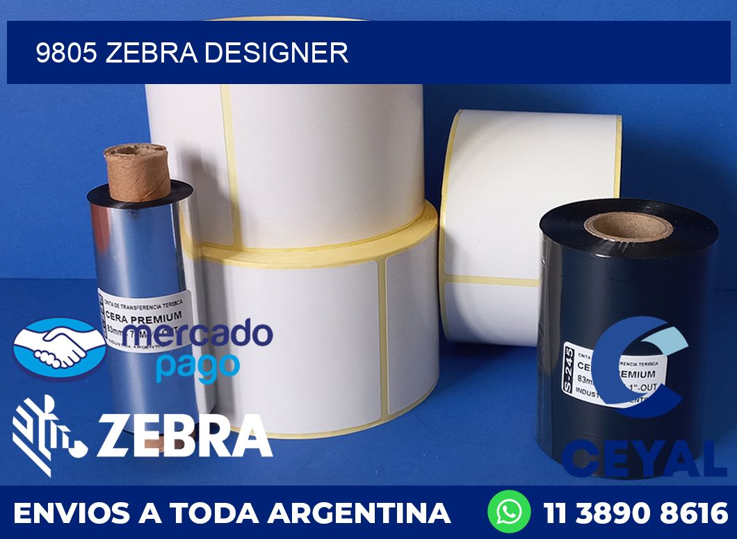9805 ZEBRA DESIGNER