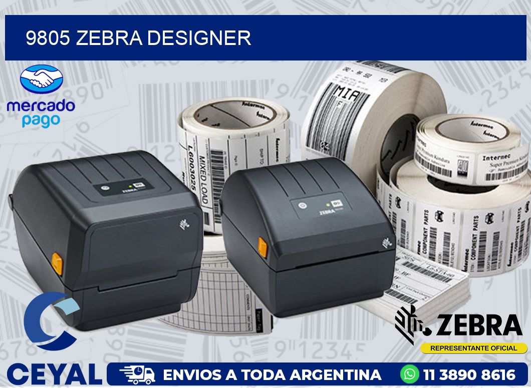9805 ZEBRA DESIGNER