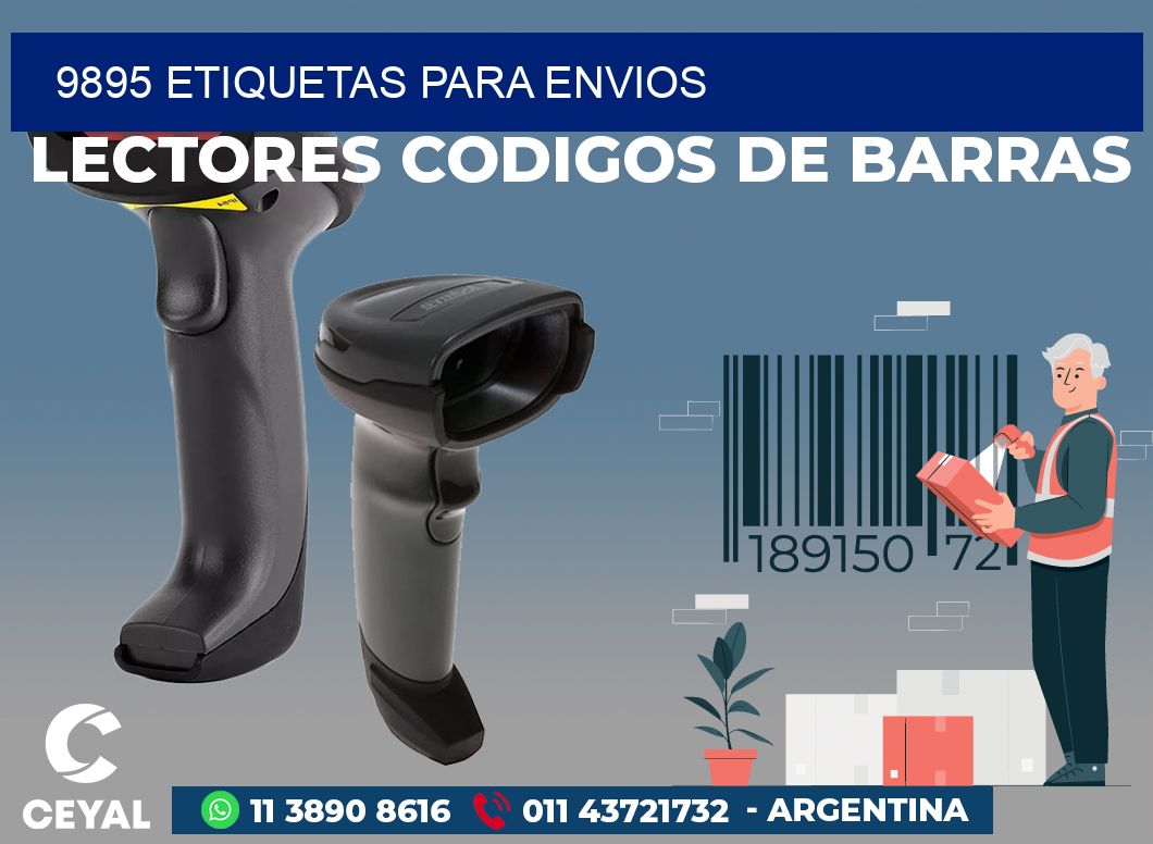 9895 ETIQUETAS PARA ENVIOS