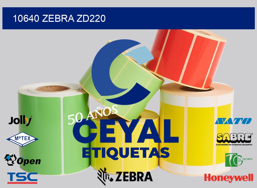 10640 ZEBRA ZD220
