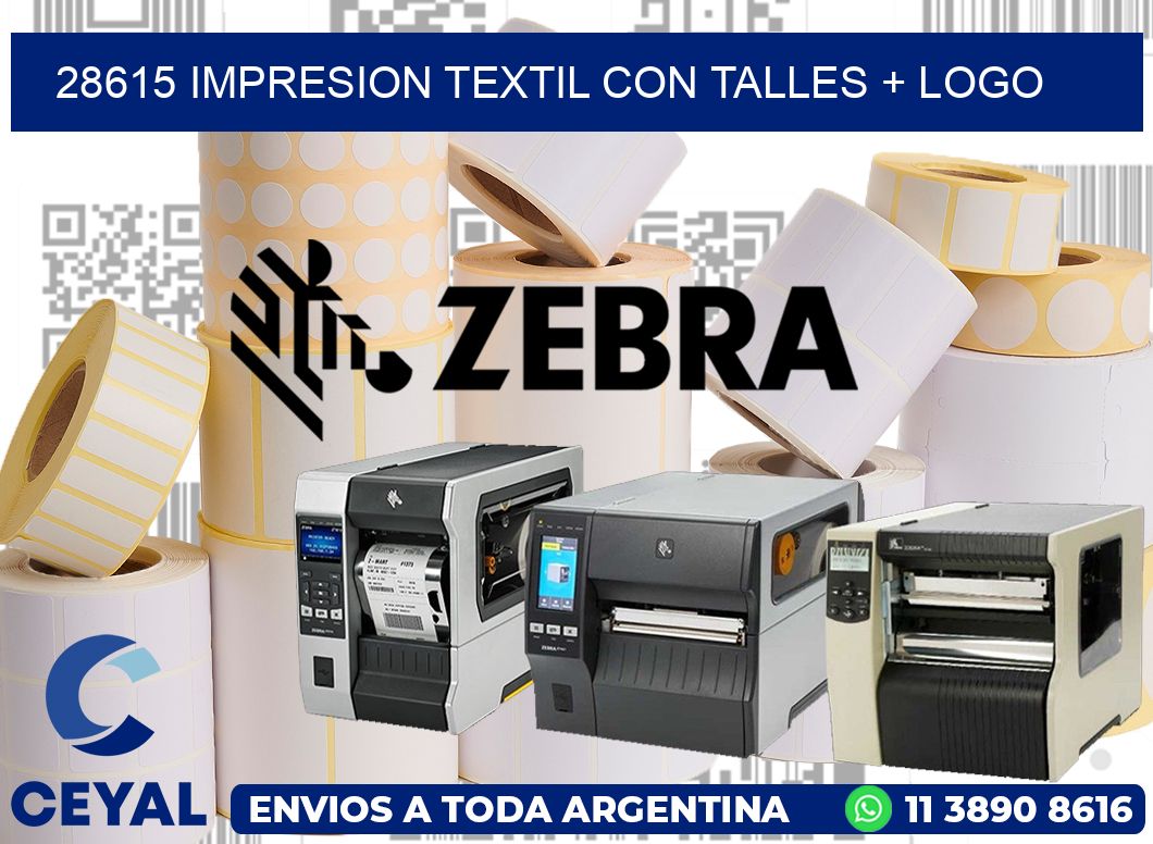 28615 IMPRESION TEXTIL CON TALLES + LOGO