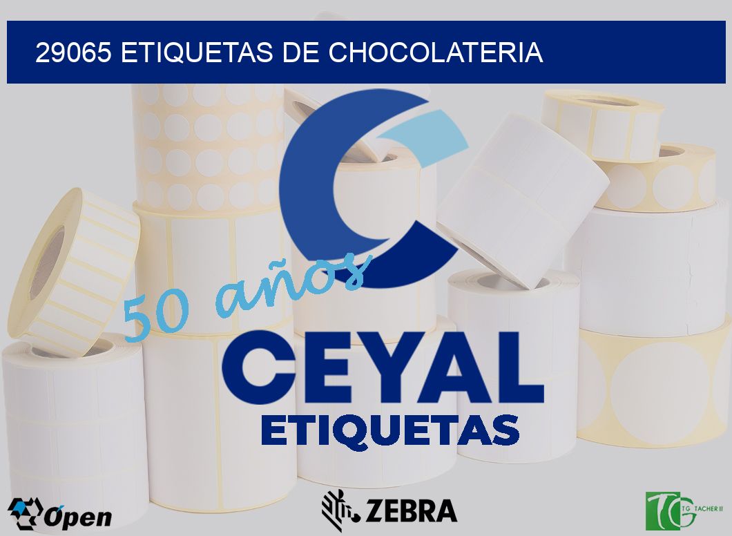 29065 ETIQUETAS DE CHOCOLATERIA