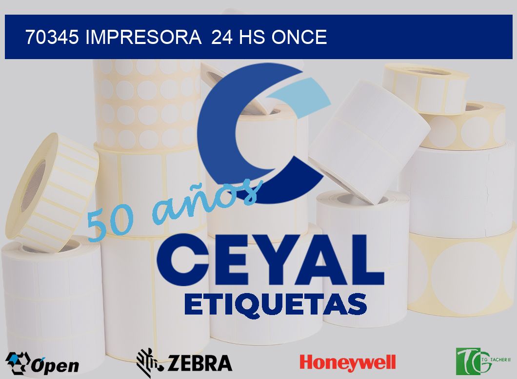 70345 impresora  24 hs once