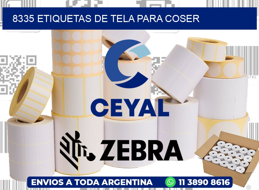 8335 ETIQUETAS DE TELA PARA COSER