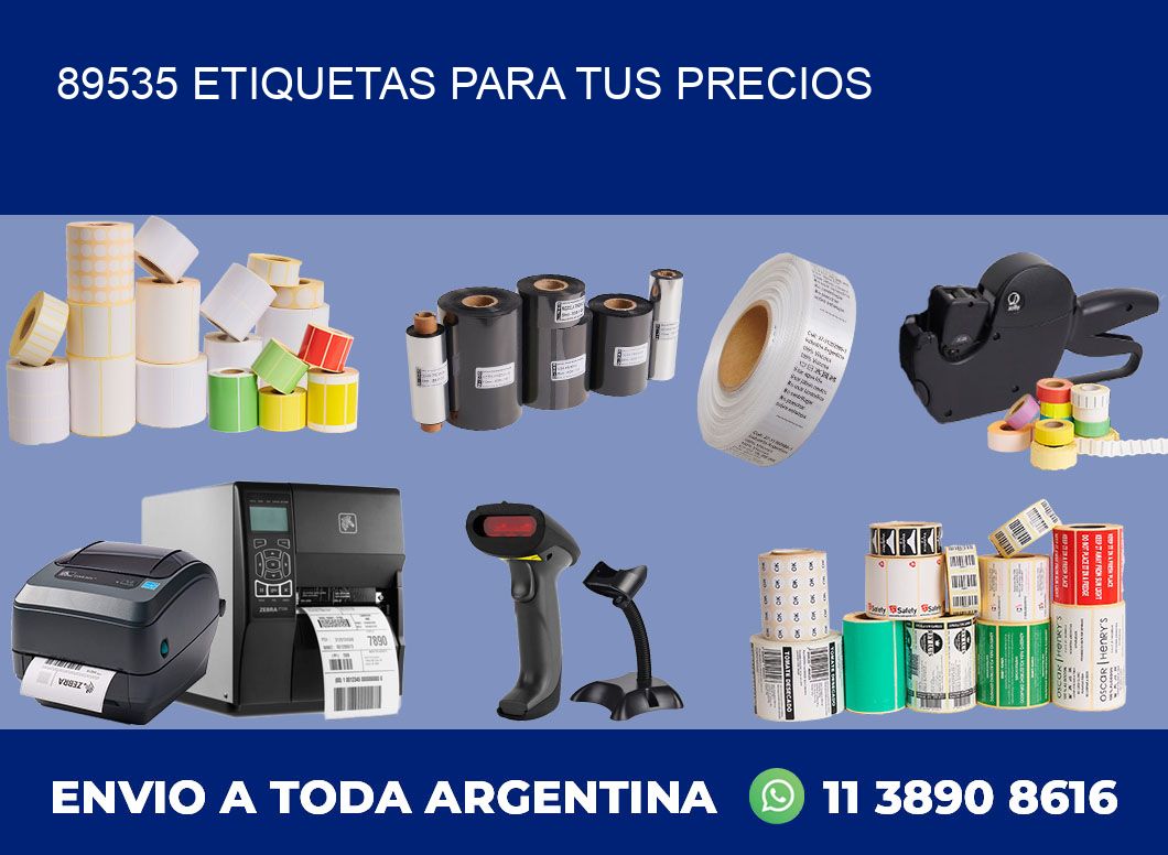 89535 ETIQUETAS PARA TUS PRECIOS