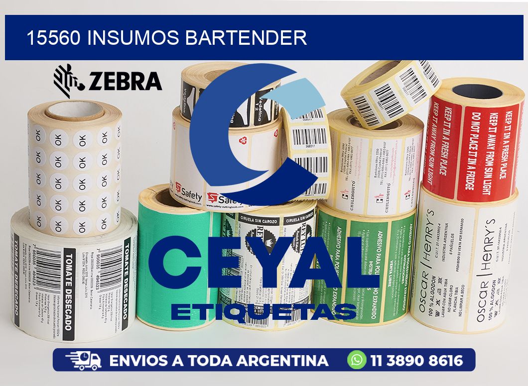 15560 INSUMOS BARTENDER
