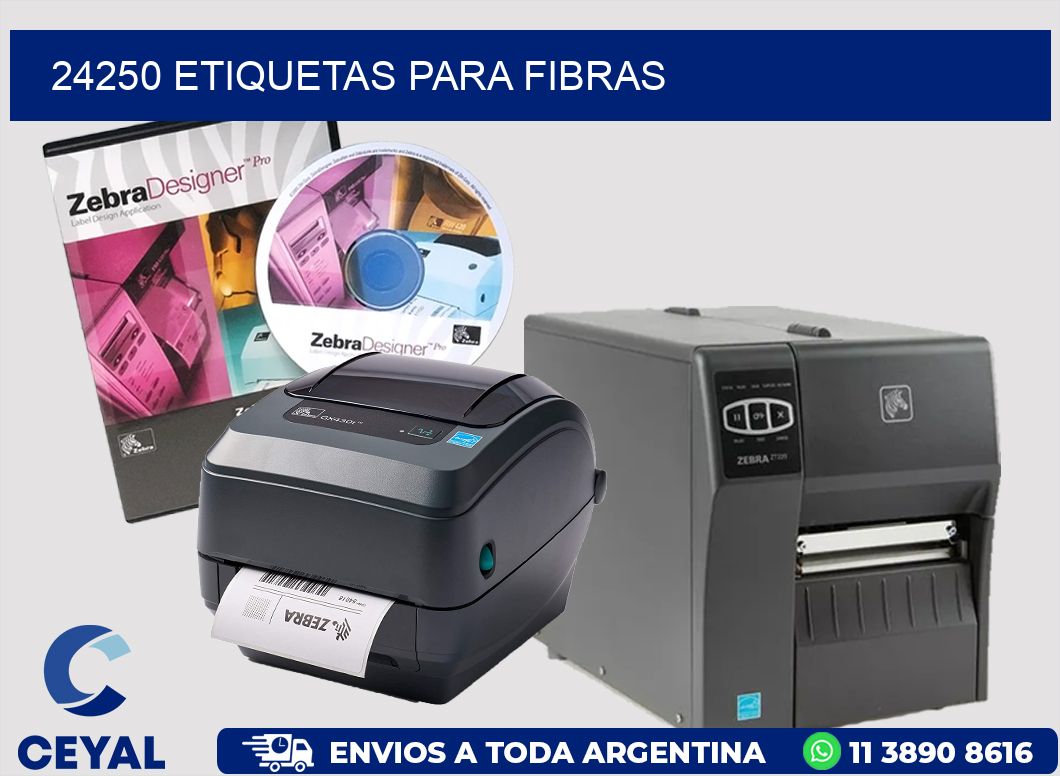 24250 ETIQUETAS PARA FIBRAS