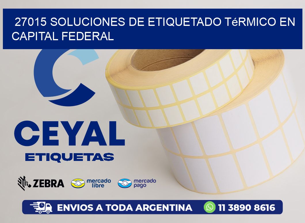 27015 Soluciones de Etiquetado Térmico en Capital Federal