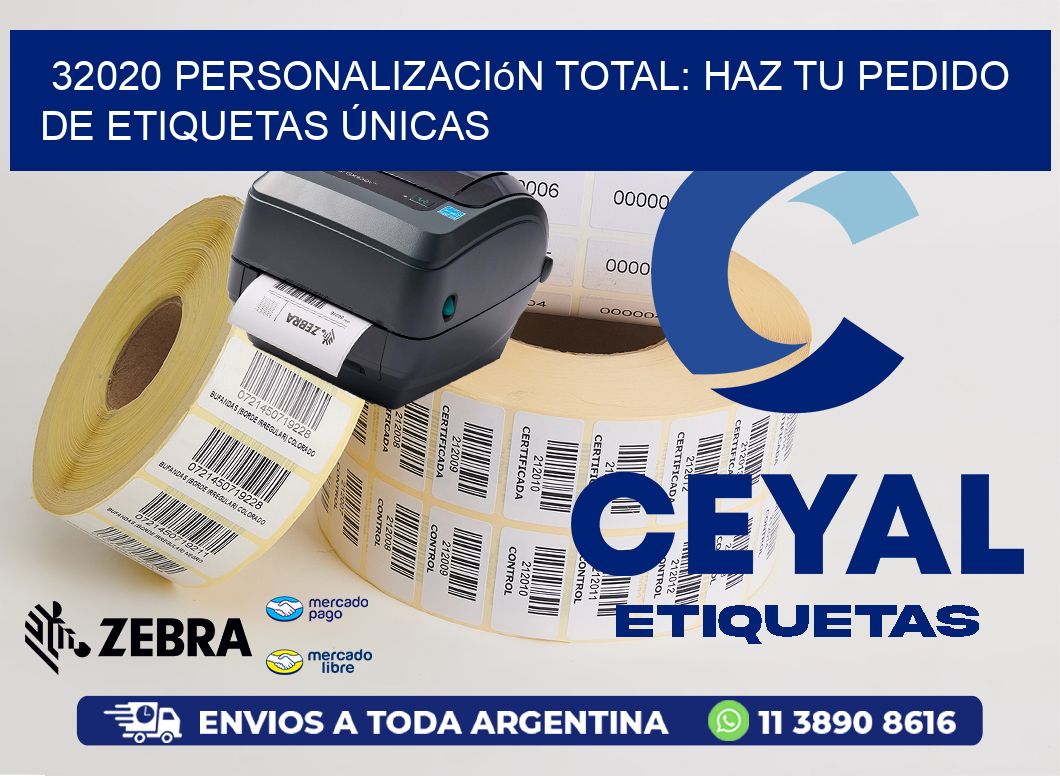 32020 Personalización Total: Haz tu Pedido de Etiquetas Únicas