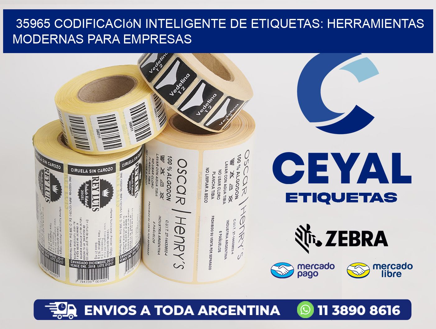 35965 Codificación Inteligente de Etiquetas: Herramientas Modernas para Empresas