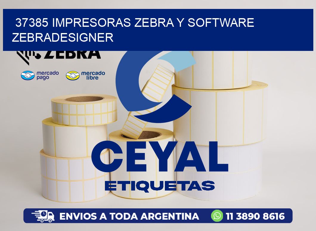 37385 Impresoras Zebra y Software zebradesigner