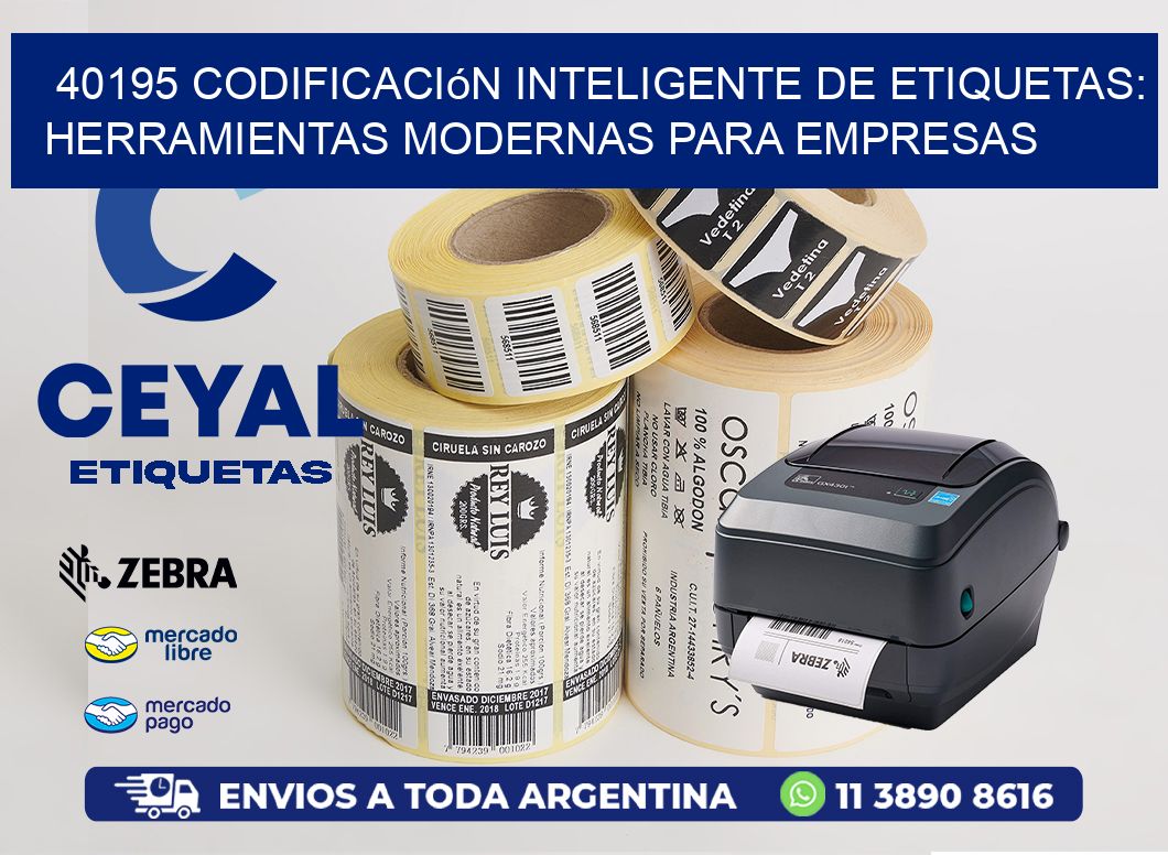 40195 Codificación Inteligente de Etiquetas: Herramientas Modernas para Empresas