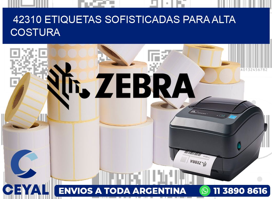 42310 ETIQUETAS SOFISTICADAS PARA ALTA COSTURA