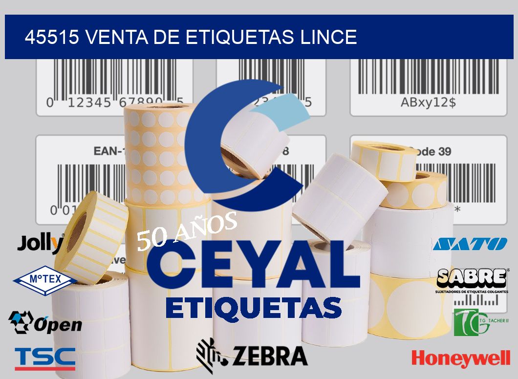 45515 VENTA DE ETIQUETAS LINCE